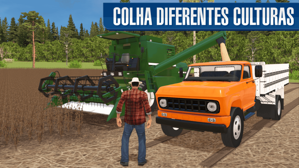 Farming Sim Brasil - Jogo de Fazenda Brasileiro