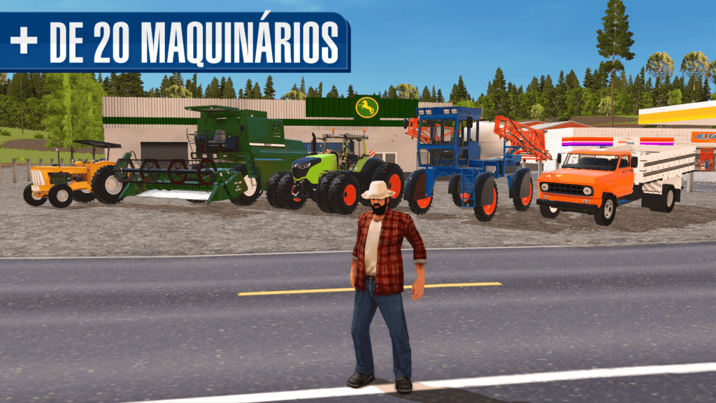 Farming Sim Brasil - Jogo de Fazenda Brasileiro para Android